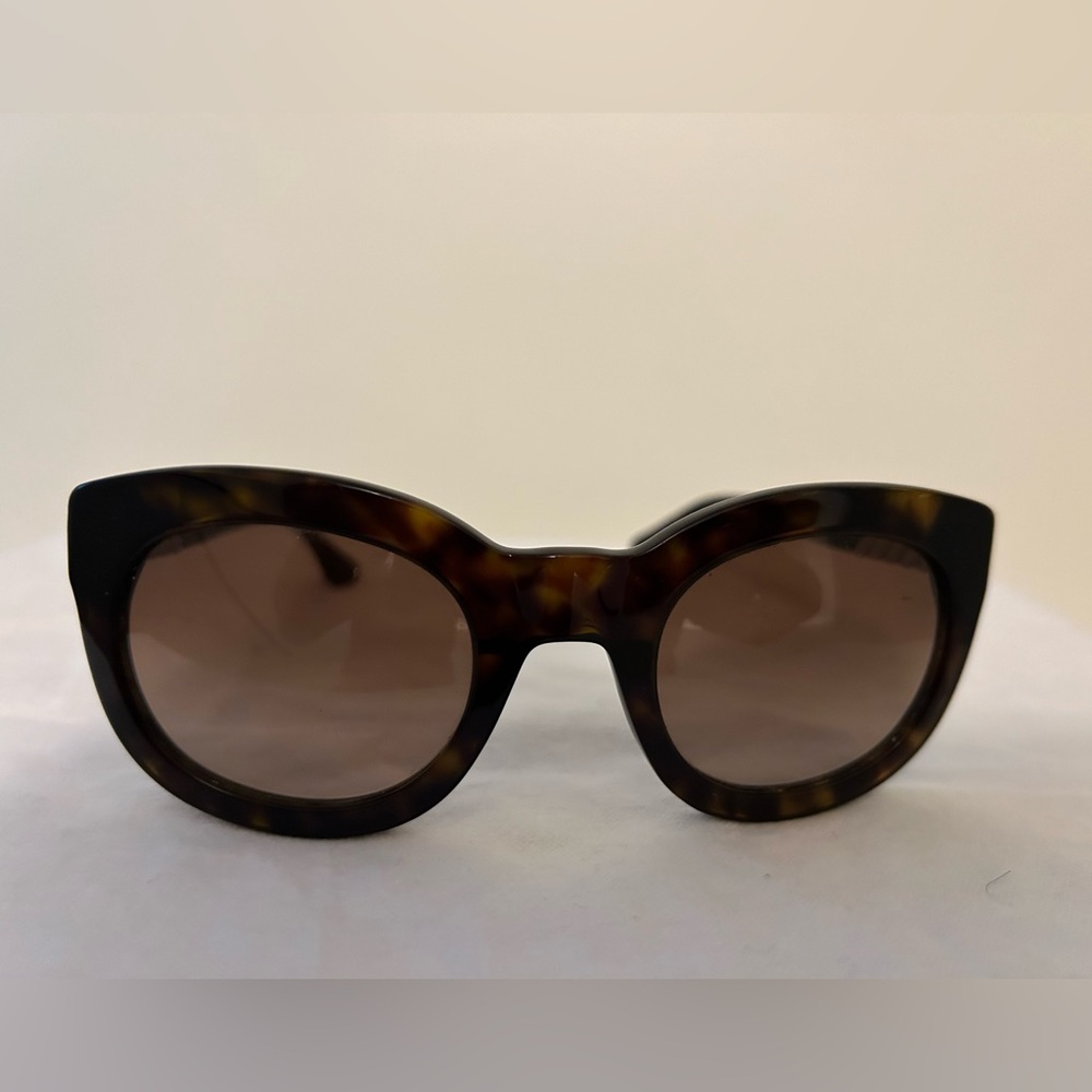 David Yurman sunglasses tortoishell with signature sterling silver chevron